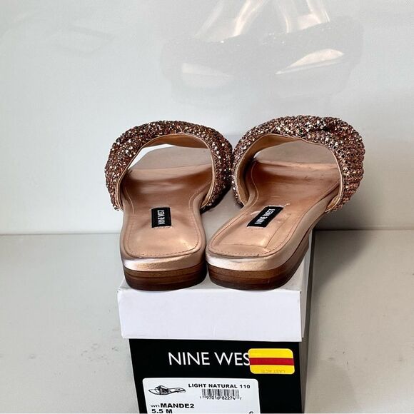 Nine West Mande2 Slide Sandals Shoes - Picture 6 of 7